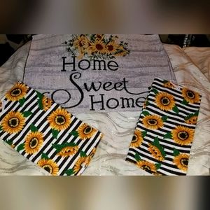 NWT Farm Fresh Pastry Placements(4) w/(2) matching hand towels